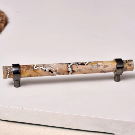 Adjustable Dresser Pulls Etched Wooden Cabinet Handles (7 Inch)